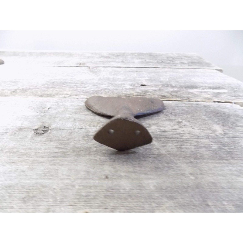 Midwest Craft House 5 Cast Iron Whale Tail Hooks Or