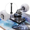 PATIKIL Skateboard Riser Pads Screws Set, 2 Pack 12mm Angle