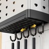 Utensil Holder Stainless Steel Wall Mount Chopstick Draining Storage Shelf