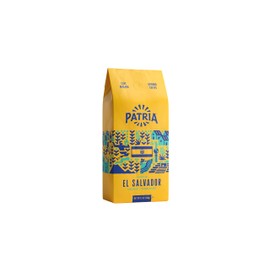 Patria El Salvador Dark Roast Ground Coffee, 12oz Bag (Pack of 1)