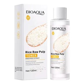 Tónico Facial Bioaqua De Arroz 120ml Hidratante Skincare                                                                                              