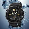 Men Digital Watch Waterproof Stopwatch Timing Date Display Alarm Clock