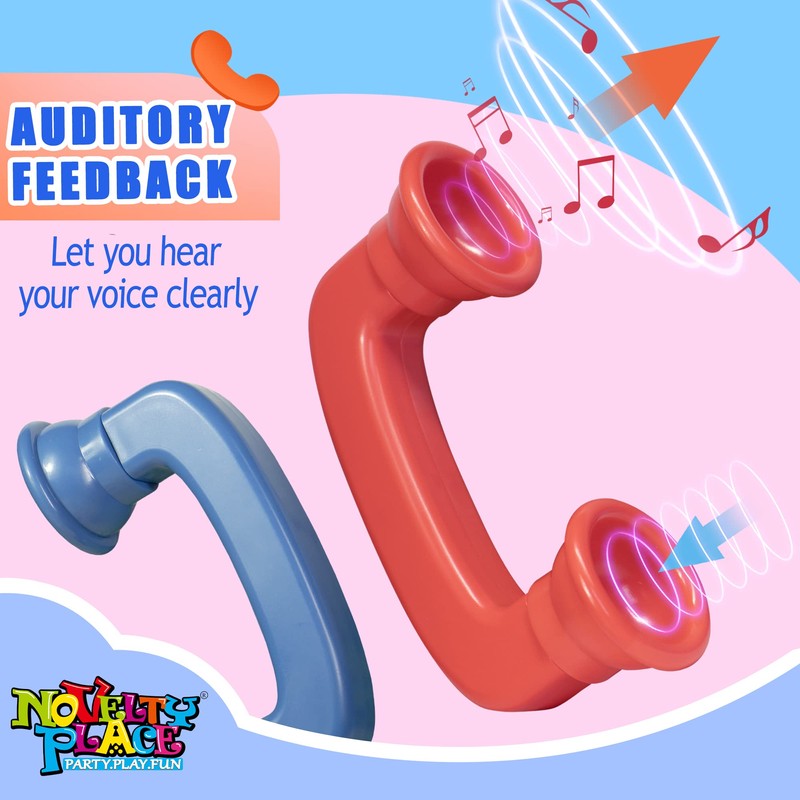Novelty Place 2 Pack Whisper Phones Speech Therapy Toys for
