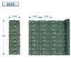 Coarbor 58"x79" Artificial Faux Ivy Leaf Privacy Fence Screen Roll