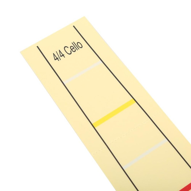 Zetiling Fret Finger Marker, Cello Label Sticker Finger Position Marker