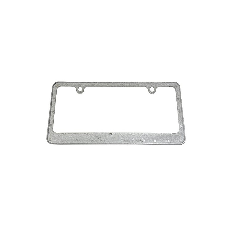 Corvette 2005-13 License Plate Frame/Bezel - C6 Logo Chrome