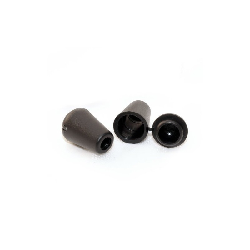 Set of 20 End Caps/End Caps/End Plugs Plastic 17 mm