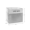 RiverRidge Kids 2pc 10.5in Two-Tone Folding Storage Bin Set -