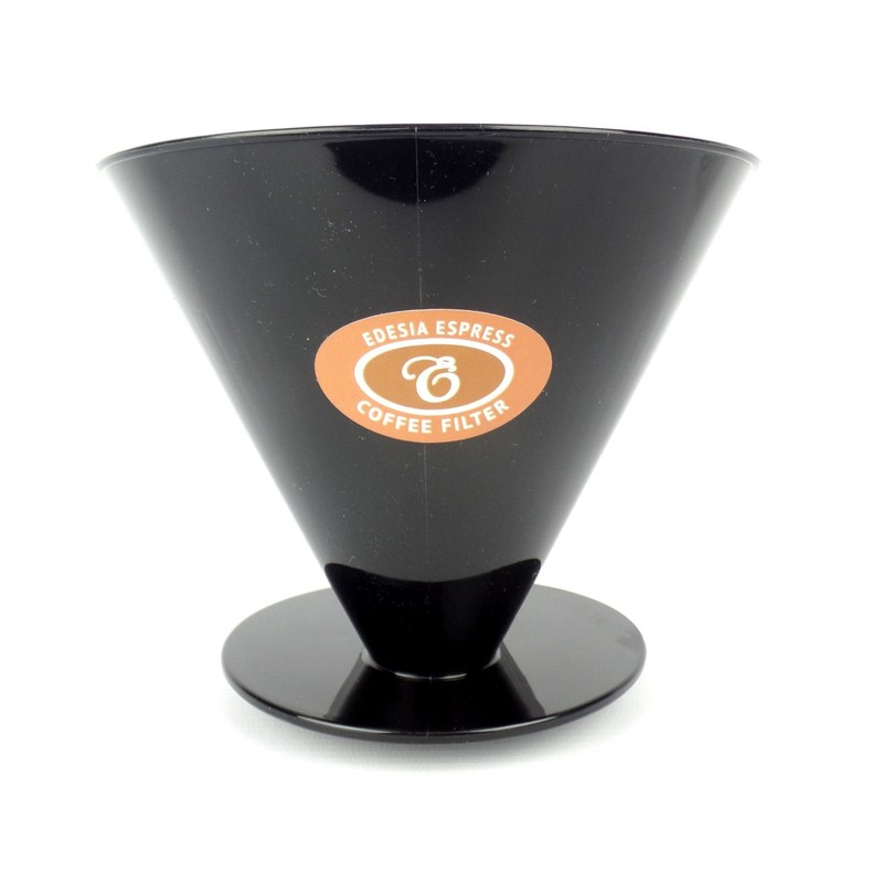 Size 6 Plastic Coffee Filter Dripper Cone by EDESIA ESPRESS