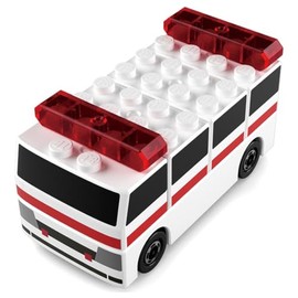 Takara Tomy Tomica Plarail Block Ambulance Toy For Ages 3+