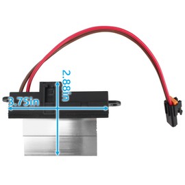 CARBBIA 19331830 Blower Motor Resistor Heater Fan Control Module Compatible with Hummer H2 2003-2007 19329838 6GSH-19E624-AA 4GSH-19E624-AA 3GSH-19E624-CA 93803637 8902335 88986529