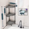 Consumest Corner Shower Caddy Stand - 3 Tier Shower Organizer