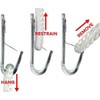 Heavy Duty Safety Picture Hooks - Pack of 2 -