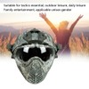 Camouflage Simple Assemble Disassembly Integrated Protection Tactics Helmet with Face