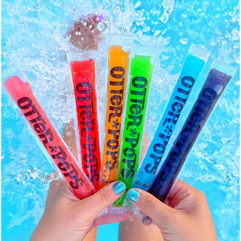 Otter Pops, Original Assorted Freezer Pops, 1oz Freeze Pops in