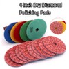 5Pcs Polishing Pads Kit for Granite Stone Concrete Marble Grinding