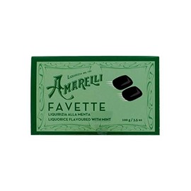 Amarelli - Favette Lakritze mit Minze - 100 gr