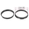 X AUTOHAUX 4pcs Plastic 73.1mm OD to 70.3mm ID Car