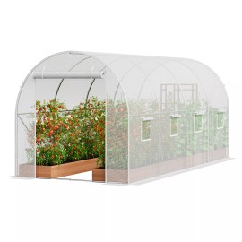 VEVOR Walk-in Tunnel Greenhouse 14.6x6.36x6.3f