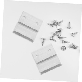 COHEALI 2 Pairs Heavy Duty French Cleat Picture Hangers Aluminum Alloy Mount Brackets for Secure Wall Installation for Artwork Mirrors Decorative Panels