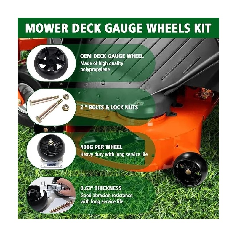 John Deere 2 Deck Wheels For John Deere X500 X530