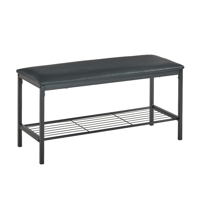 VECELO Kitchen Dining Table Set with Upholstered Bench & 2