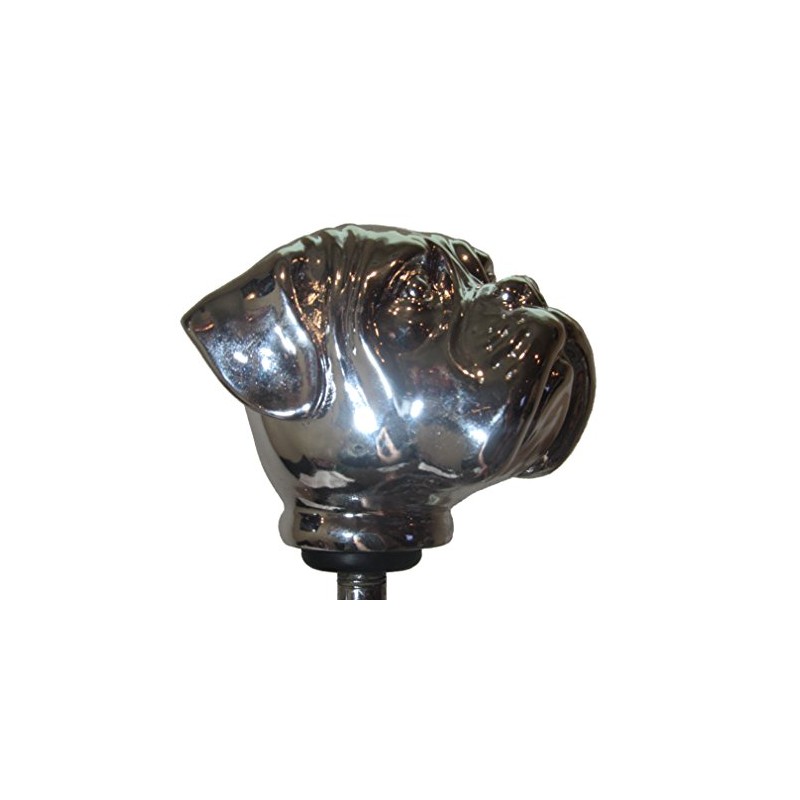 Kool Collectibles Chrome Bulldog Head Shift Knob Shifter Rat Rod