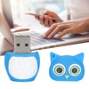 Cartoon U Disk Blue Owl Appearance High Speed Bulk Storage