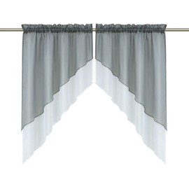 Heichkell voile panel curtain set, 2 pieces