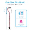 NOVA Shoe Horn Offset Cane – 2-in-1 Walking Cane &