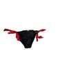 Victoria's Secret Embroidery Side-Tie Cheeky Panty Color Black New (US,