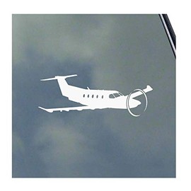 Pilatus PC-12 Pilot Flight Vinyl Sticker Decal Cargo Passenger Air Force Trainer Civil Aviation