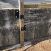 PostHugger™ 2Pc Railing/Side Post/Wall Mount/Fence Brackets For 4x4 or 4x6