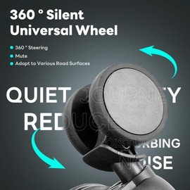 A Wodtip luggage with spinner wheels (Gray)