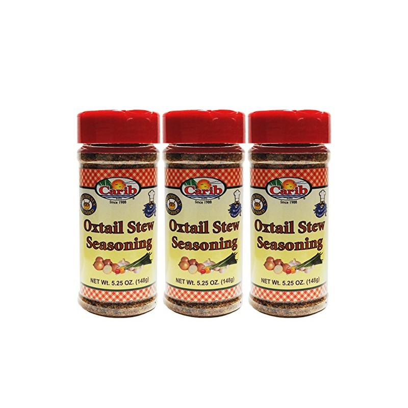 Carib Oxtail Stew Seasoning 5.25oz (Pack of 3)