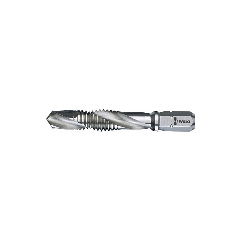 Wera 05104642001 Combination Driller 847 HSS 4.2x41.0mm, Silver