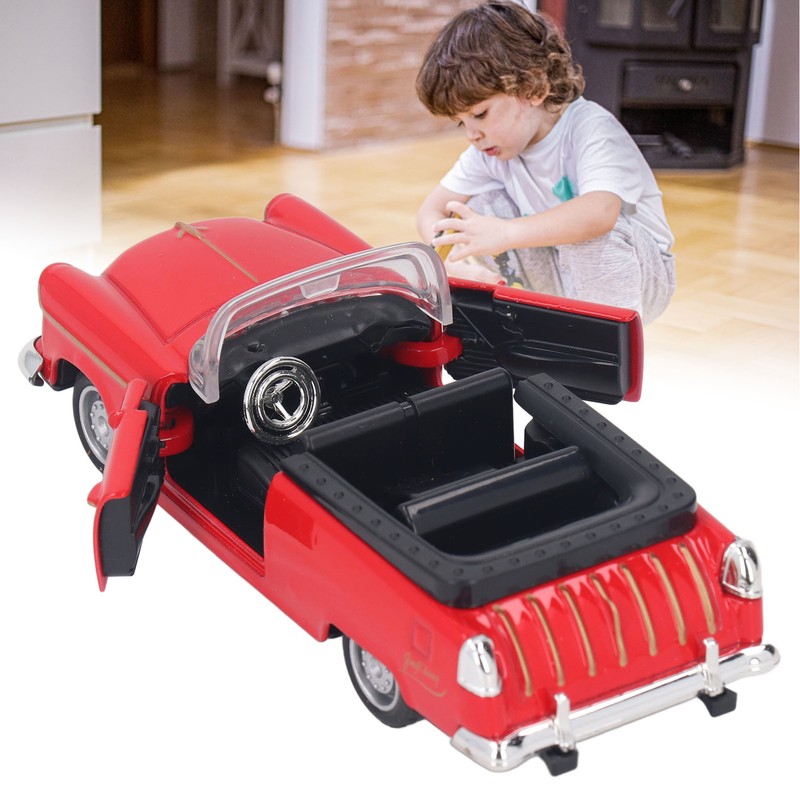 1:32 Convertible Sports Car Model Metal Alloy Realistic Cool Battery