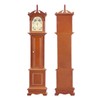 1/12 Dollhouse Miniature Grandfather Clock Wooden Mini Model Furniture Accessory