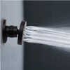 HOMEDEC 2inch Round Brass Showerhead Shower Jet Massage Spa Body