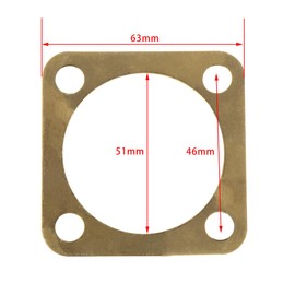 10pcs Brass Cylinder Gasket High Performance Fit for 100cc 2-Stroke Engines Part