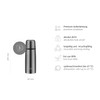 alfi ISOTHERM PERFECT AV 350 ml, Cool Grey Matt, Stainless