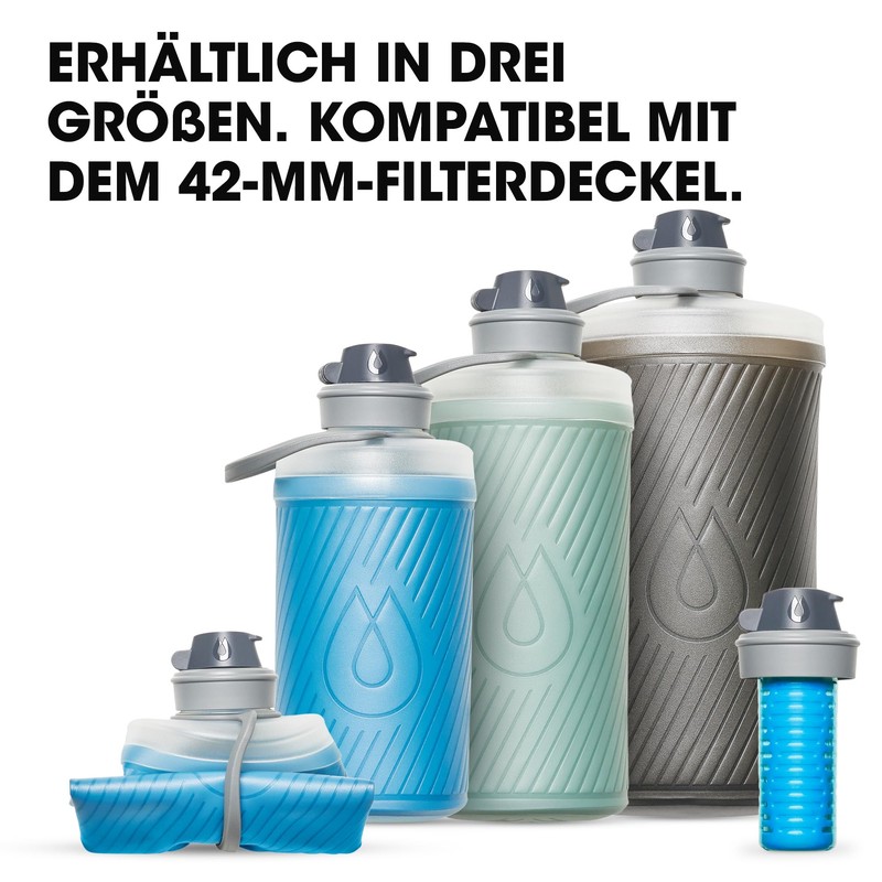 Hydrapak Flux - Collapsible Backpackers Water Bottle (1 Litre) -