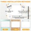 H-Qprobd White Board Dry Erase Whiteboard for Wall 24x18 (3pcs)