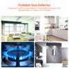 Portable Natural Gas Leak Detector with LCD Display High Accuracy