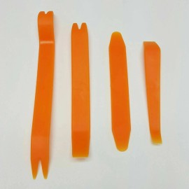 SHENKENUO 4 Pcs Car Trim Removal Tool Kit Panel Door Pry Dash Interior Clip Set