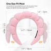 DRESHOW Spa Headband for Washing Face Wristband Set Sponge Soft