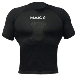 MAKO Spearguns Short Sleeve Rashguard with Chest Loading Pad (Large)