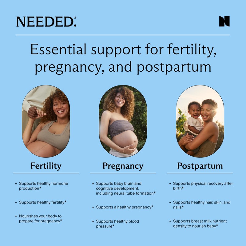 Needed. Multivitamin for Prenatal | Prenatal Multi Essentials Capsule -