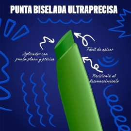 Delineador Retráctil Nyx Professional Makeup Verde Limón Mate Mate