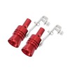 A ABSOPRO 2pcs XL Size Aluminum Alloy Universal Turbo Sound